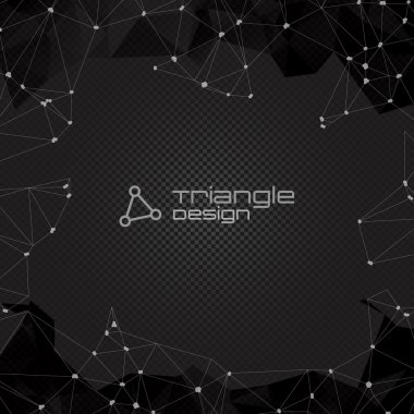 soyut üçgen arkaplan