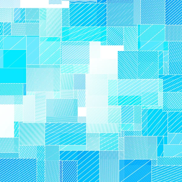 Schéma carré abstrait — Image vectorielle