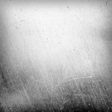 fırçalanmış metal bir yüzeye