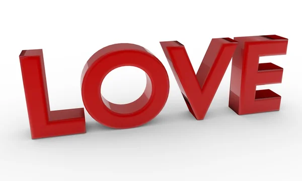 3d letters LOVE — Stock Photo, Image
