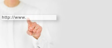 El izi internet adresi http www ile başlıyor. Arkaplanı boş alanla 