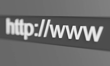 İnternet adresi http www tarayıcının arama çubuğunda. 3d oluşturma