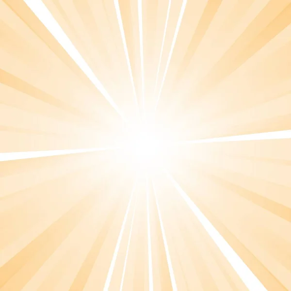 Fundo Luz Abstrato Com Raio Sol Ilustração Vetorial Verão Para — Vetor de Stock