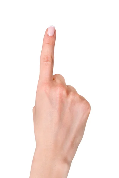 Zeigefinger — Stockfoto