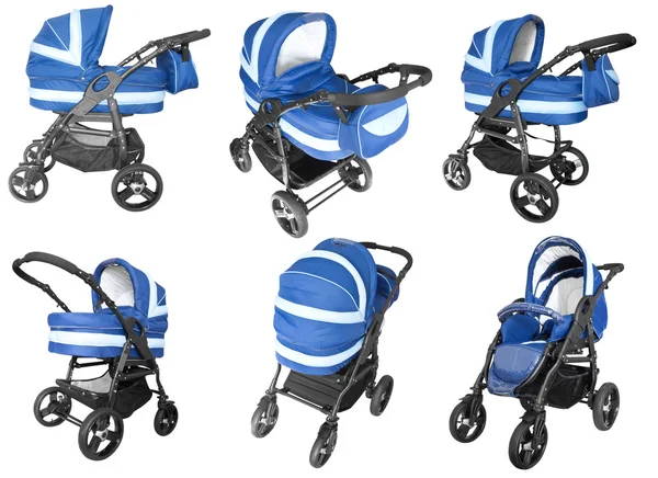 Baby strollers isolated — Stock Photo, Image