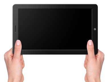 Bilgisayar tablet el ile