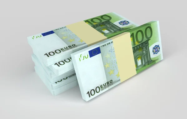 Euro-Scheine. Geld und Geschäftskonzepte — Stockfoto