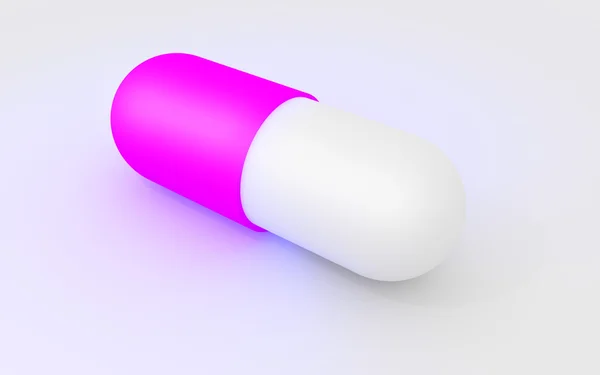 Koncepcja medycyna - kapsułki tabletki — Zdjęcie stockowe
