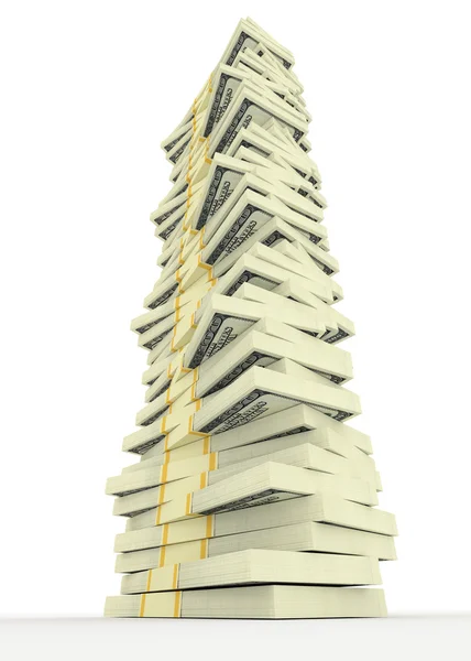 Big money stack from dollars usa. Finance concepts — Stock Photo, Image