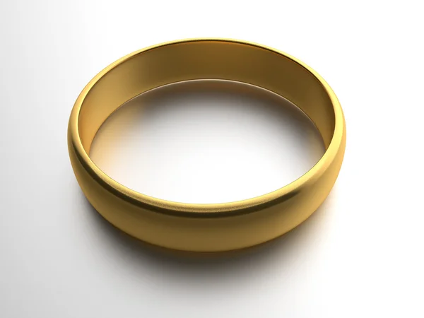 Wedding gold ring — Stock Photo, Image