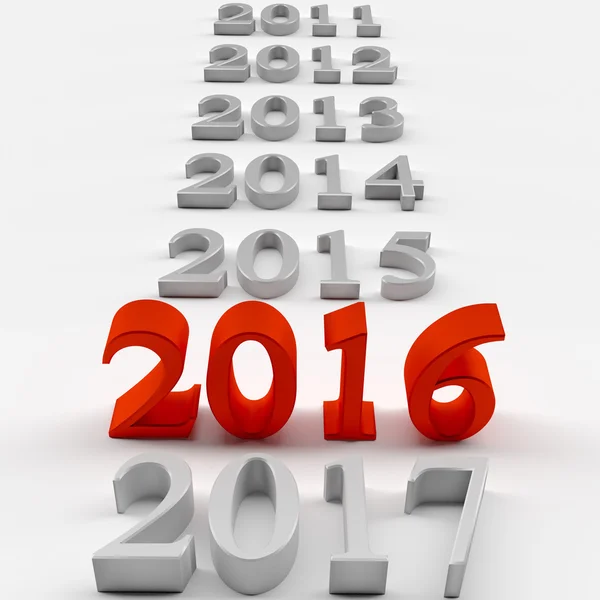 New year. 2016 — Stock Photo, Image