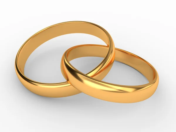  Wedding  gold ring  3d Isolated Symbol of love  Stock 