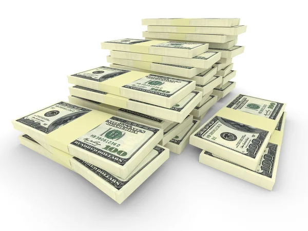 Stacks of money — Stock Photo, Image