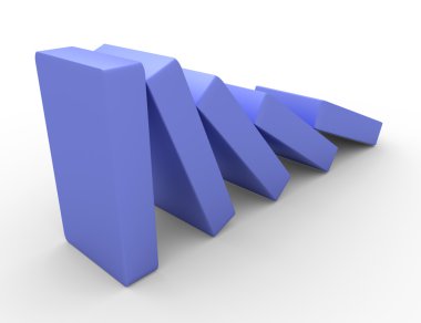 Beyaz üzerine düşen kutuları