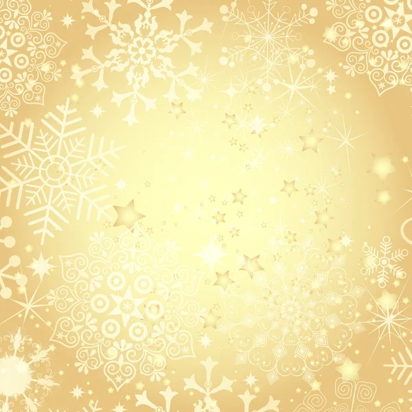 Золотое Рождество — стоковый вектор