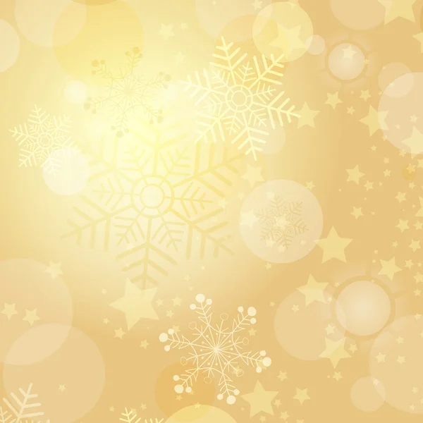 圣诞黄金帧 — 图库矢量图片