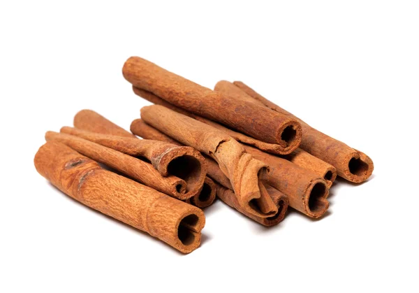 Cinnamon sticks on white — Stock Photo, Image