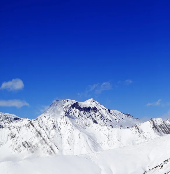 サンシャインの日冬山 — ストック写真