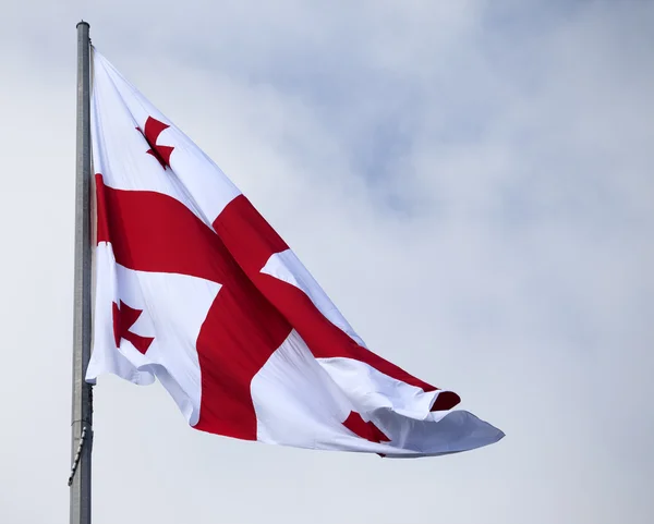 Bandera de Georgia — Foto de Stock