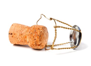 şampanya şarap cork ve muselet