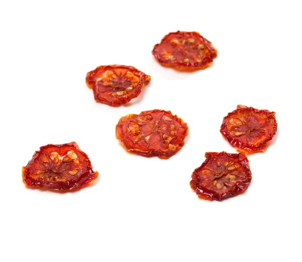 Suszone plasterki pomidora — Zdjęcie stockowe