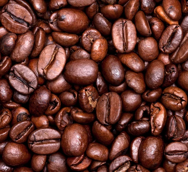 Geröstete Kaffeebohnen — Stockfoto