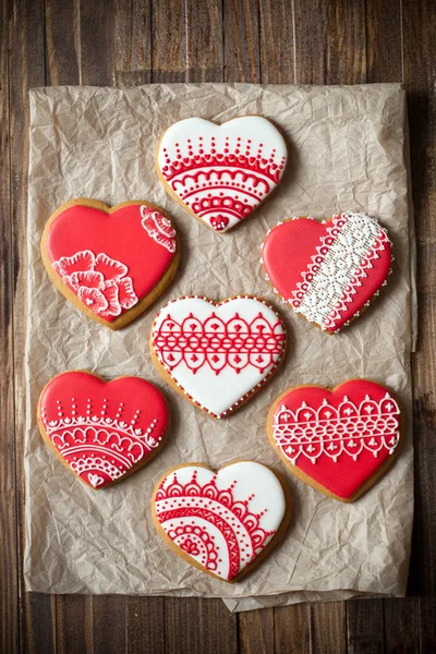 Galletas de San Valentín —  Fotos de Stock