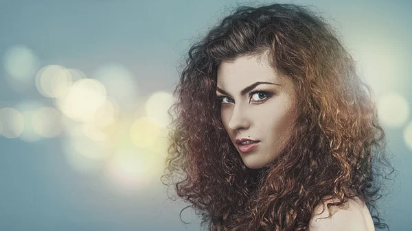 Female fashionable portrait — Stock Photo, Image