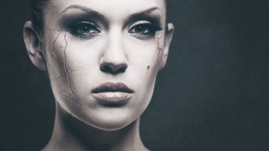 Ağlama, Bebek portre