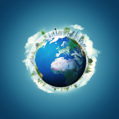 Earth planet. clipart