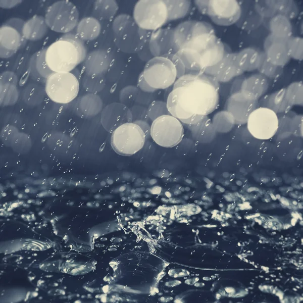 Autumnal rain — Stock Photo, Image