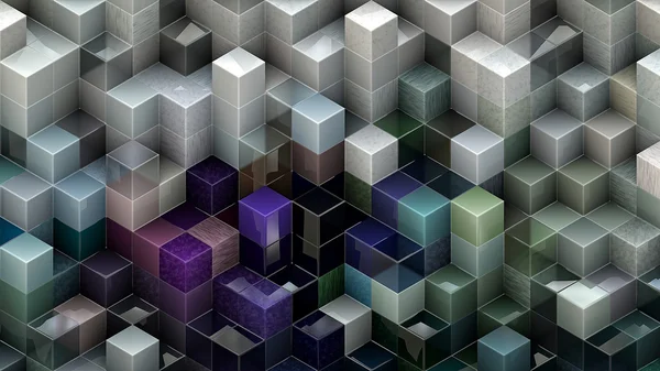 Кубічний абстрактним фоном — стокове фото