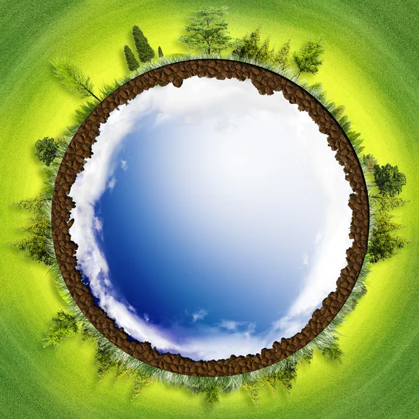 Aarde is ons thuis — Stockfoto