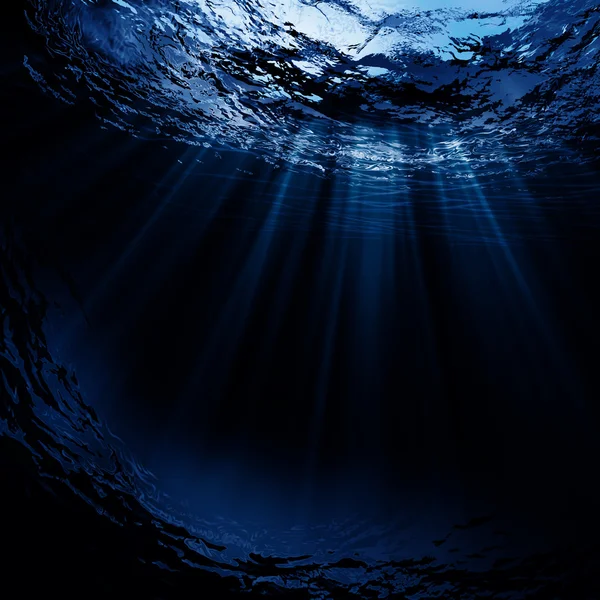 Deep water background — Stock Photo, Image
