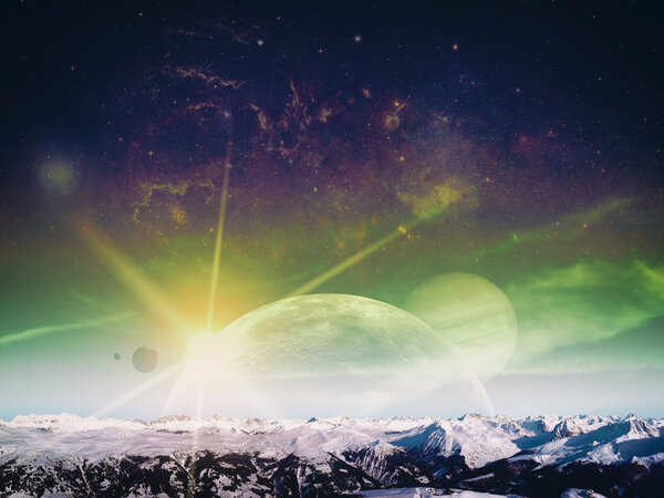 Another world landscape