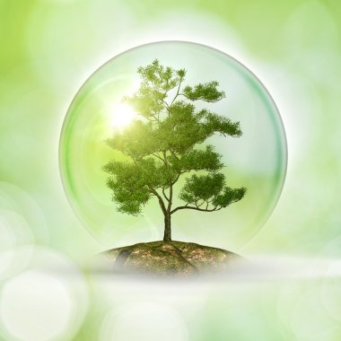 Save the planet natural background clipart