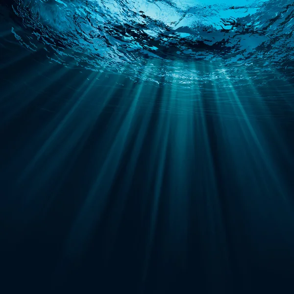Přirozeného pozadí hlubokou vodou — Stock fotografie