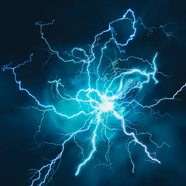 Abstrakter elektrischer Sturmhintergrund — Stockfoto
