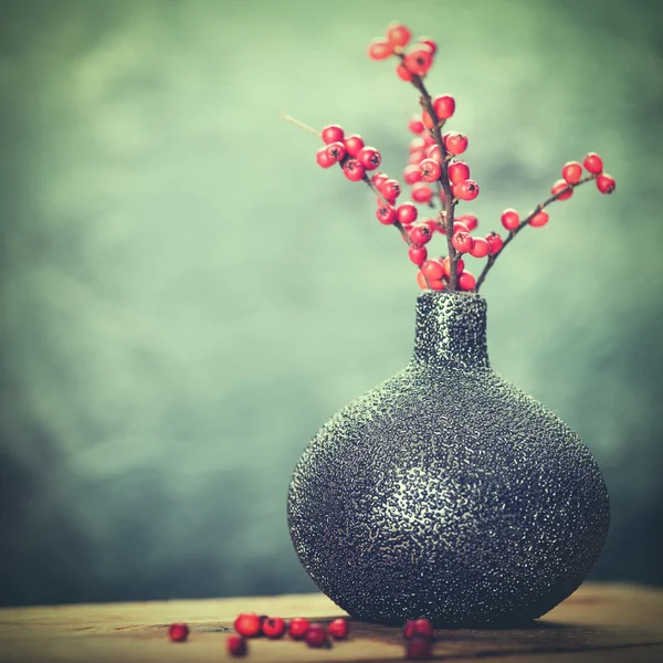 Abstract still life with ceramic vase