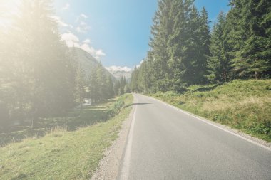 Avusturya Milli parkta dağlarda.