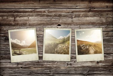 An polaroid fotoğraf 