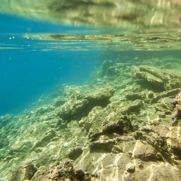 Background sand on the beach underwater — Stock Photo, Image