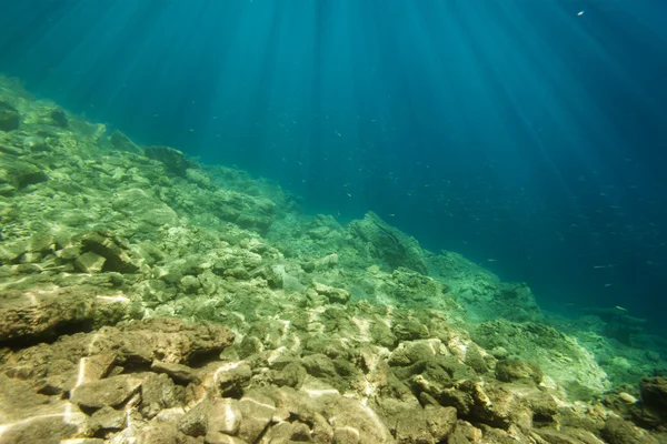 Background sand on the beach underwater — Stock Photo, Image