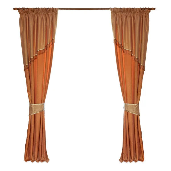 Fabric curtains — Stock Photo, Image