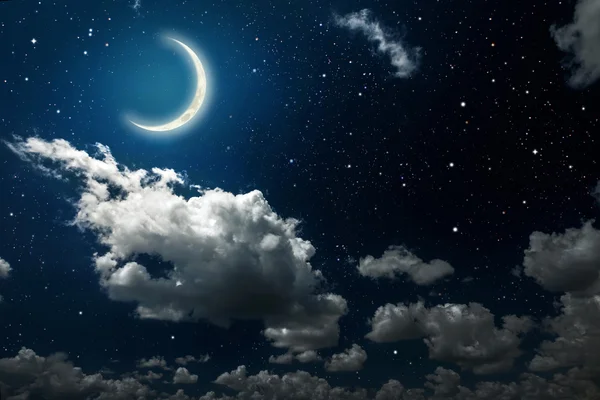 Nocne niebo — Zdjęcie stockowe