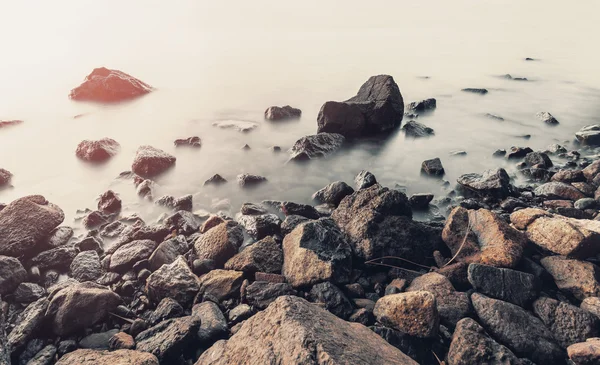 Deniz Dağ Manzaralı — Stok fotoğraf