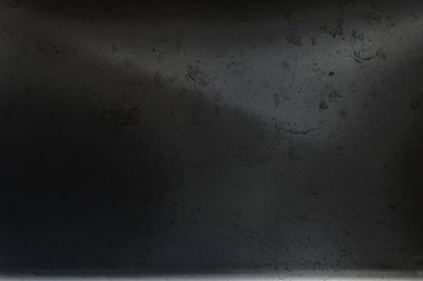 Koyu grunge toz dokusu çizikler ve parçacıklarla örtüşür