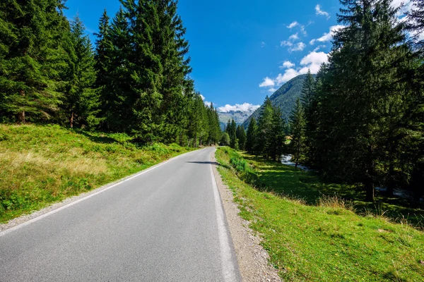 Weg in de bergen — Stockfoto