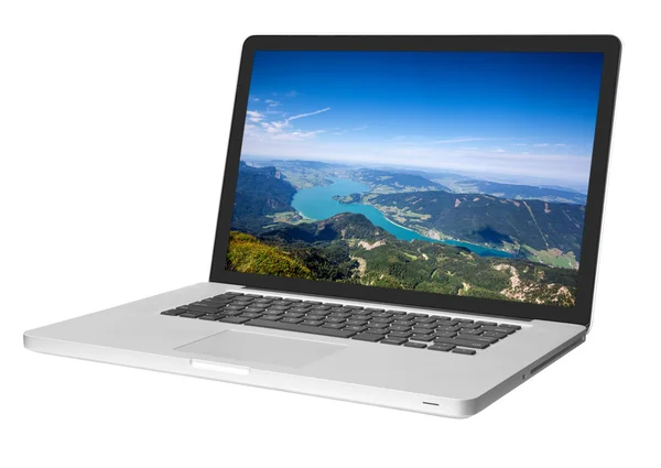 En modern laptop — Stockfoto