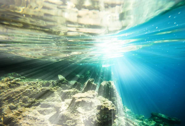 Un fondo bajo el agua —  Fotos de Stock